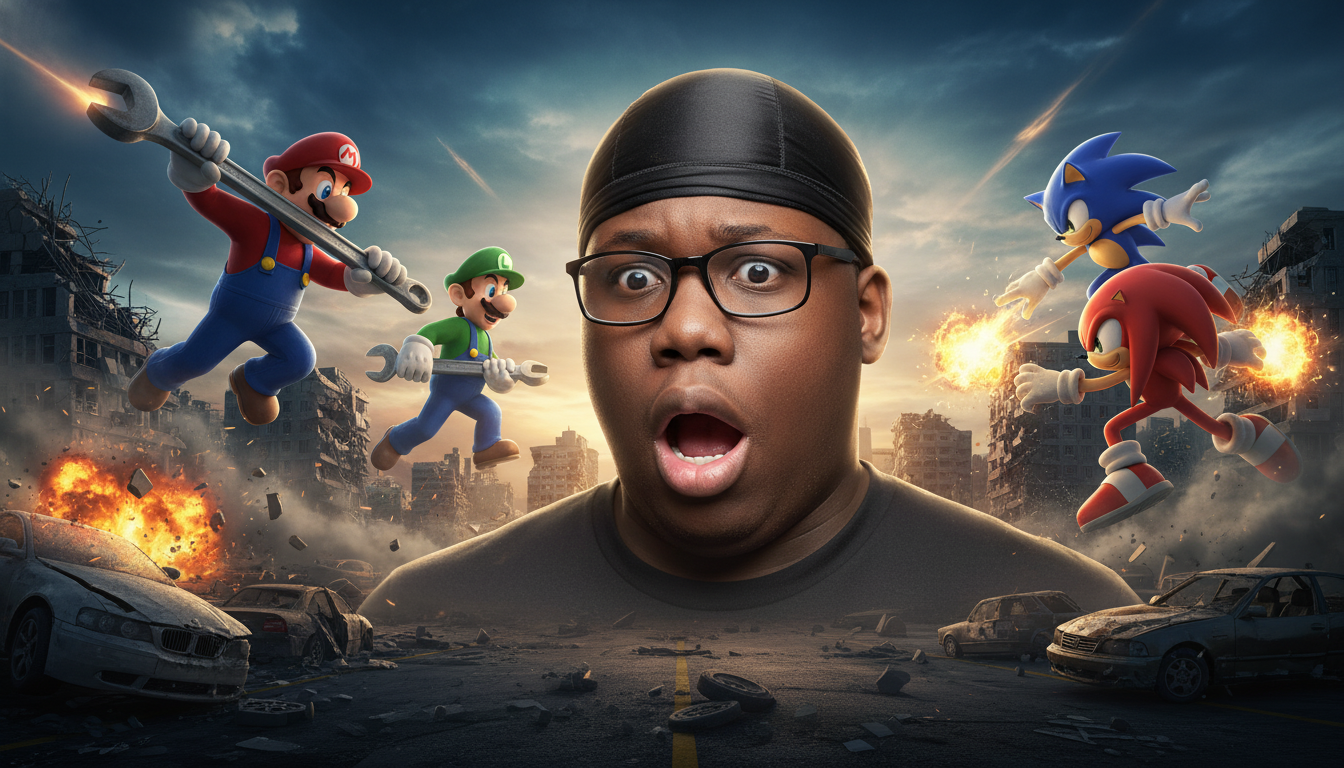 1000 Rounds: Mario & Luigi vs Sonic & Knuckles