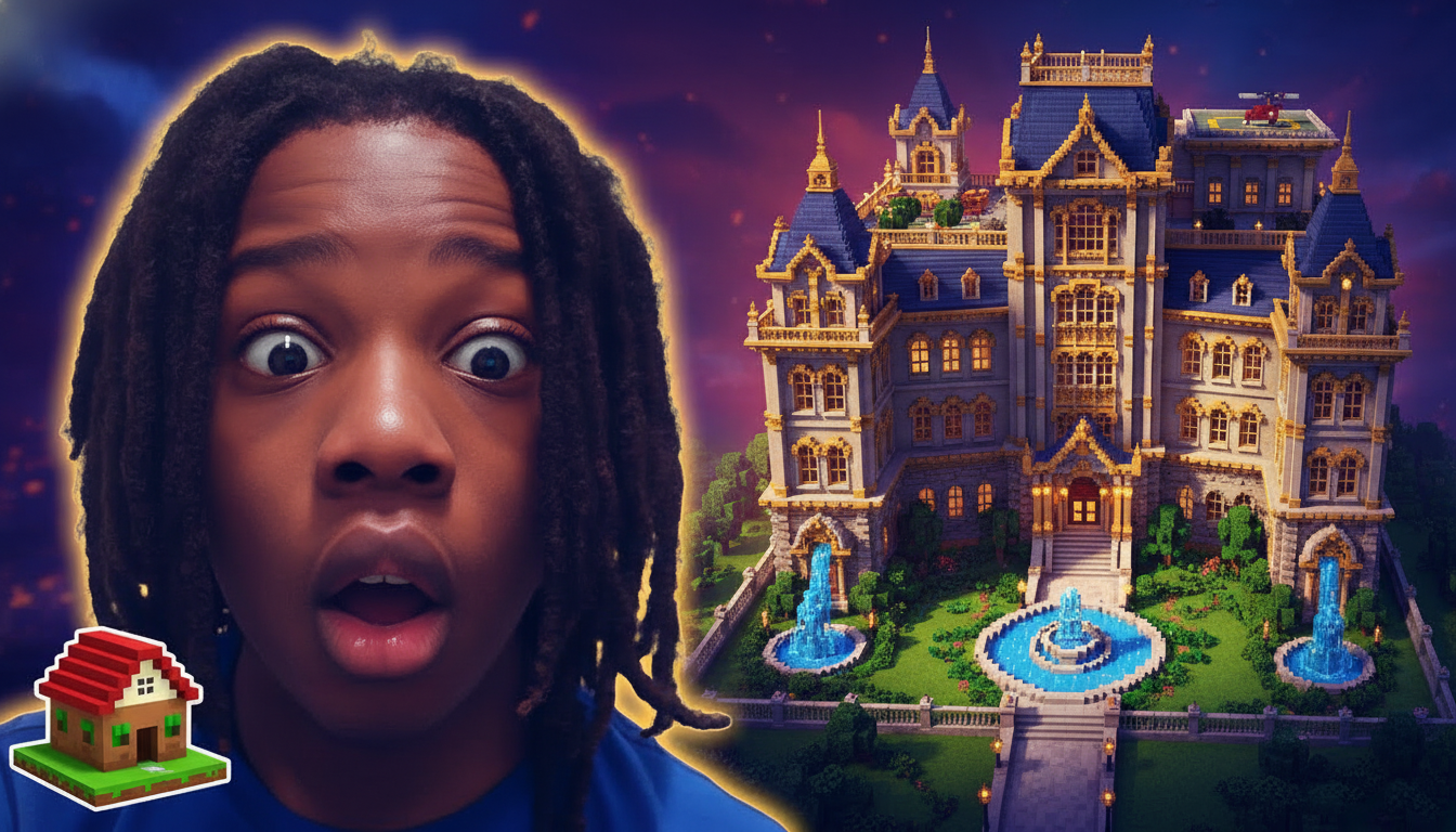$1 Roblox House vs $1,000,000 Mansion!