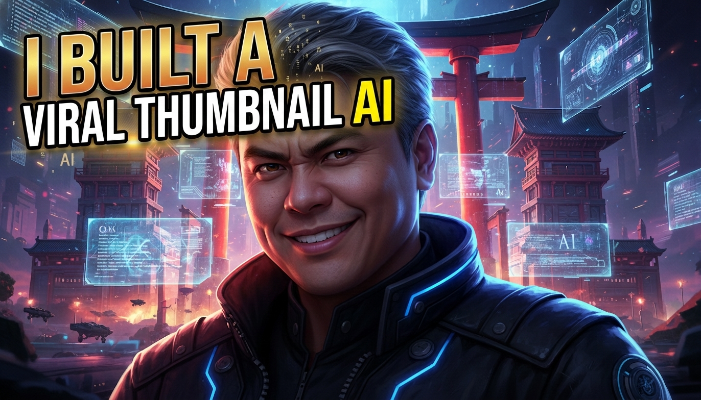 I Built a Viral Thumbnail AI