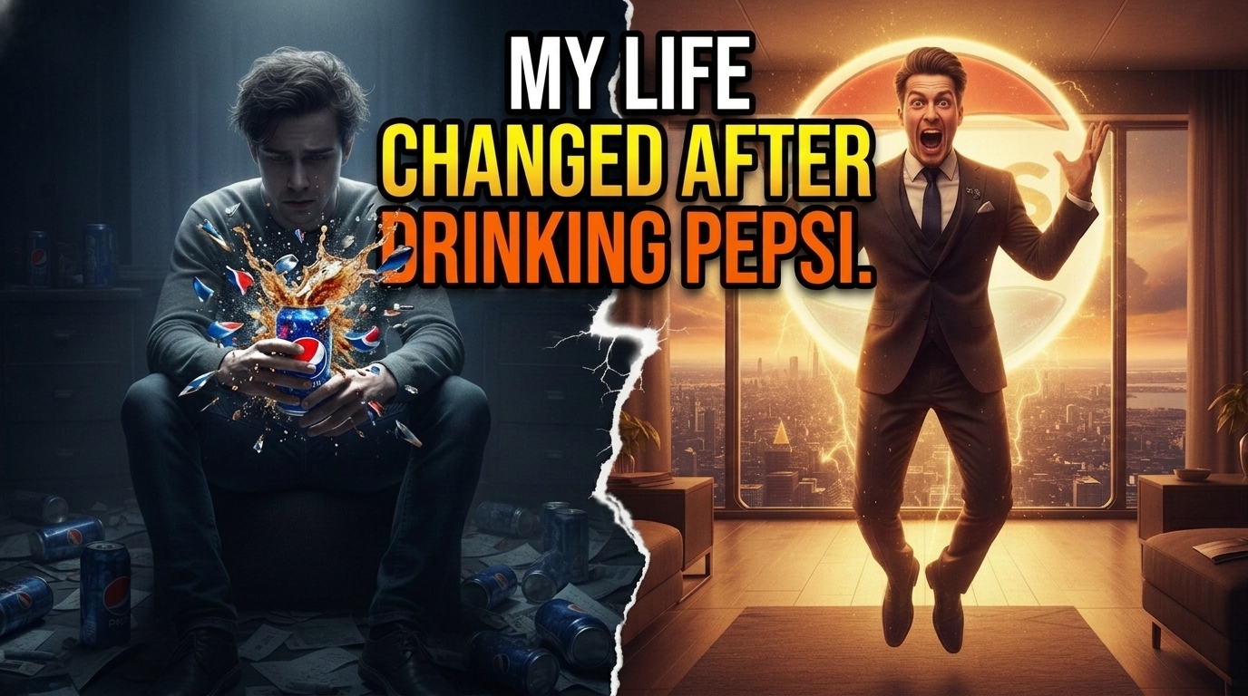 My Life Changed After Drinking Pepsi.