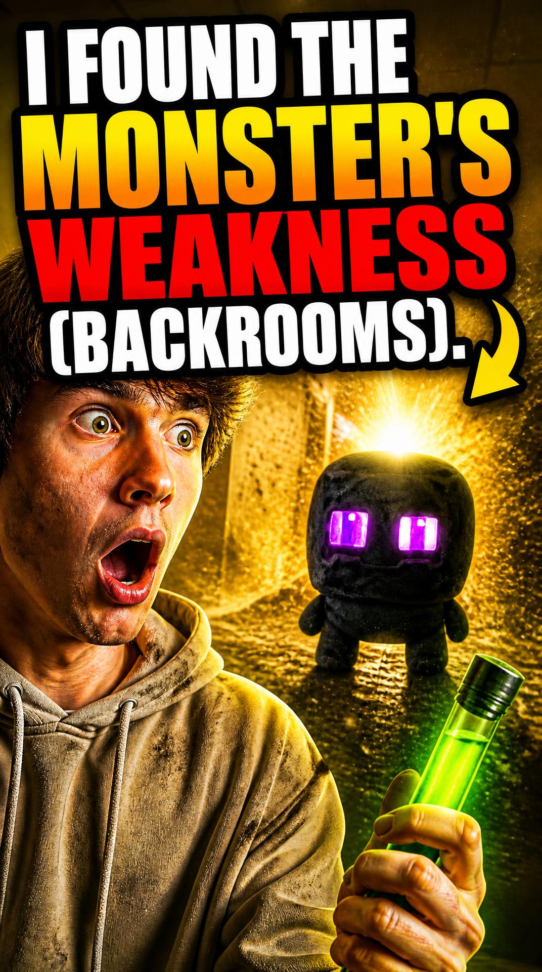 I found the monster's weakness (Backrooms).