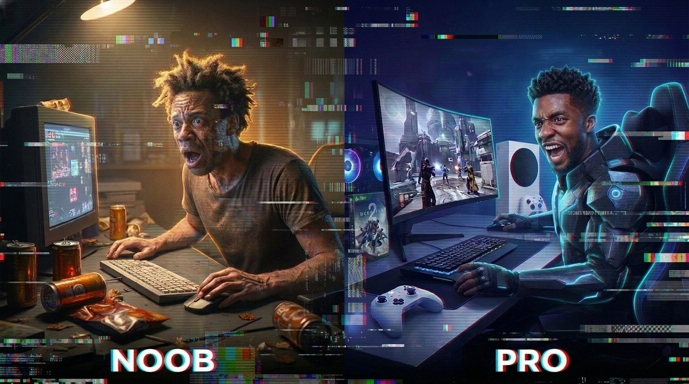 From Noob To Pro: My Gaming Journey