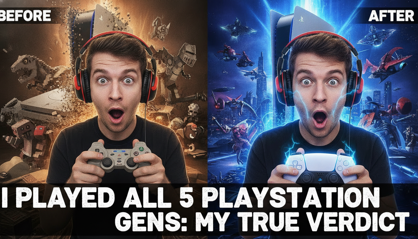 I Played ALL 5 PlayStation Gens: My TRUE Verdict