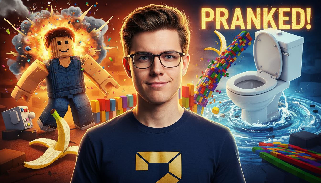 100 Roblox Pranks in 24 Hours!