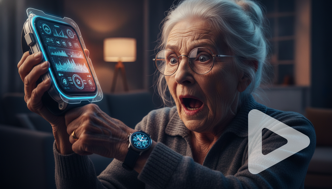 100-Year-Old Tries Smartwatch